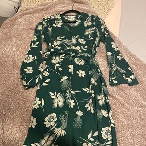 Beautiful floral, business casual or casual cocktail dress